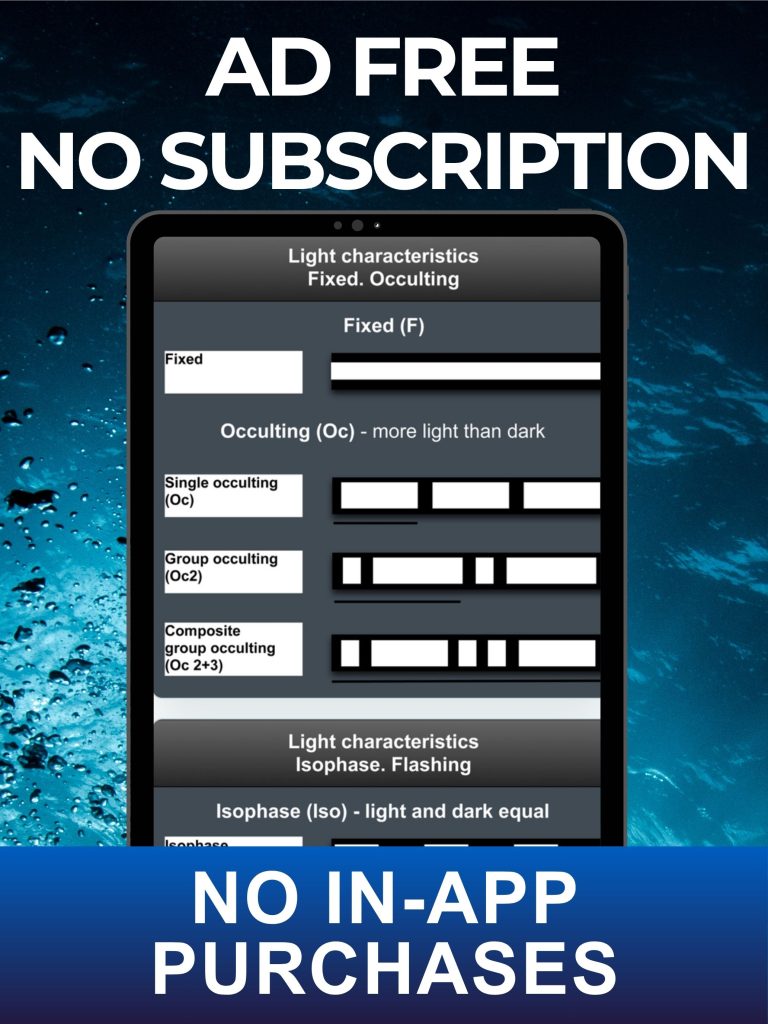 ColRegs Buoys & Lights app from Safe-Skipper.com