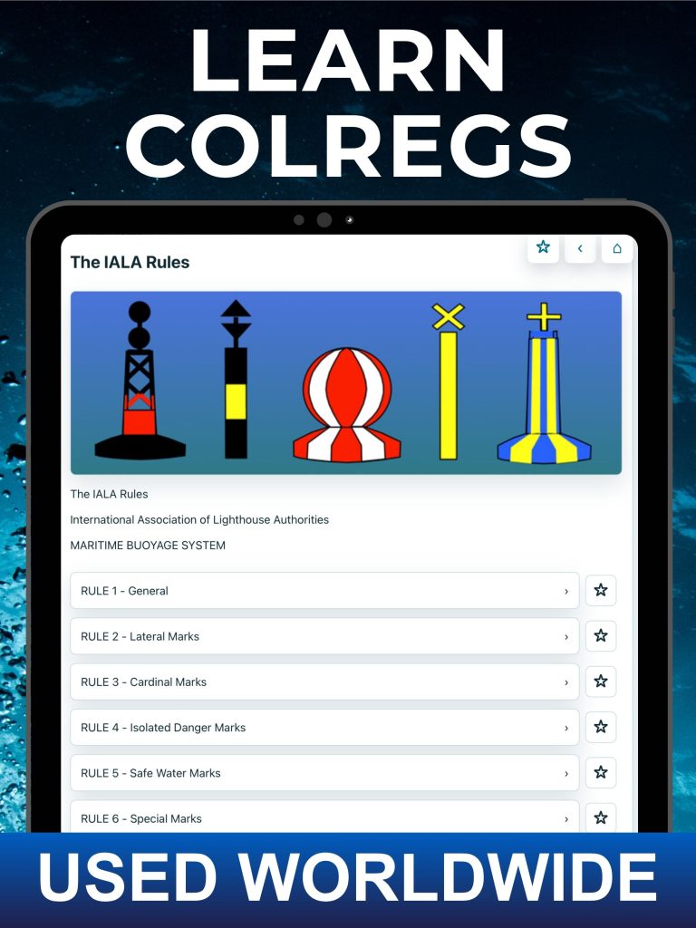 Nav Lights & Shapes, Buoys & Lights, Rules of the Road ColRegs from SafeSkipper.com