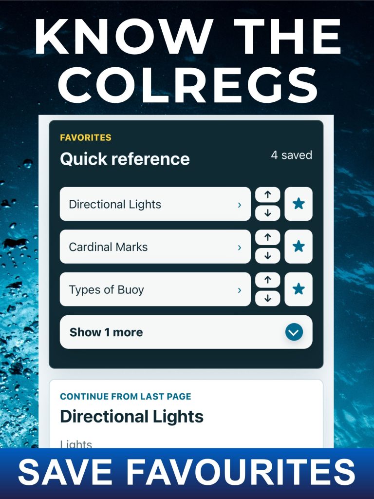 ColRegs Buoys & Lights app from Safe-Skipper.com